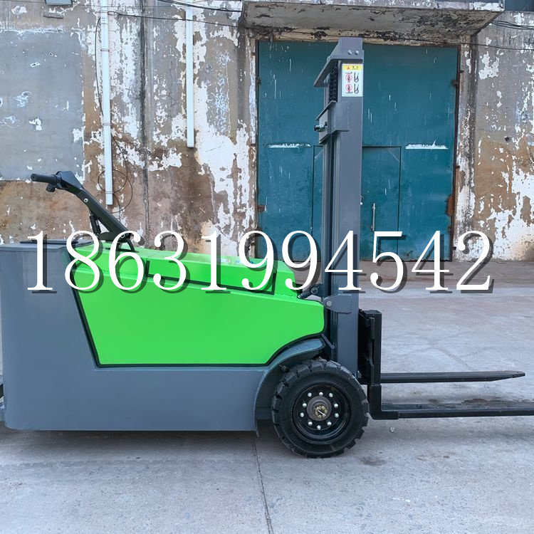 洮北区小型电动叉车1吨2吨步行站驾式电瓶堆高充电装卸车液压升降车铲车